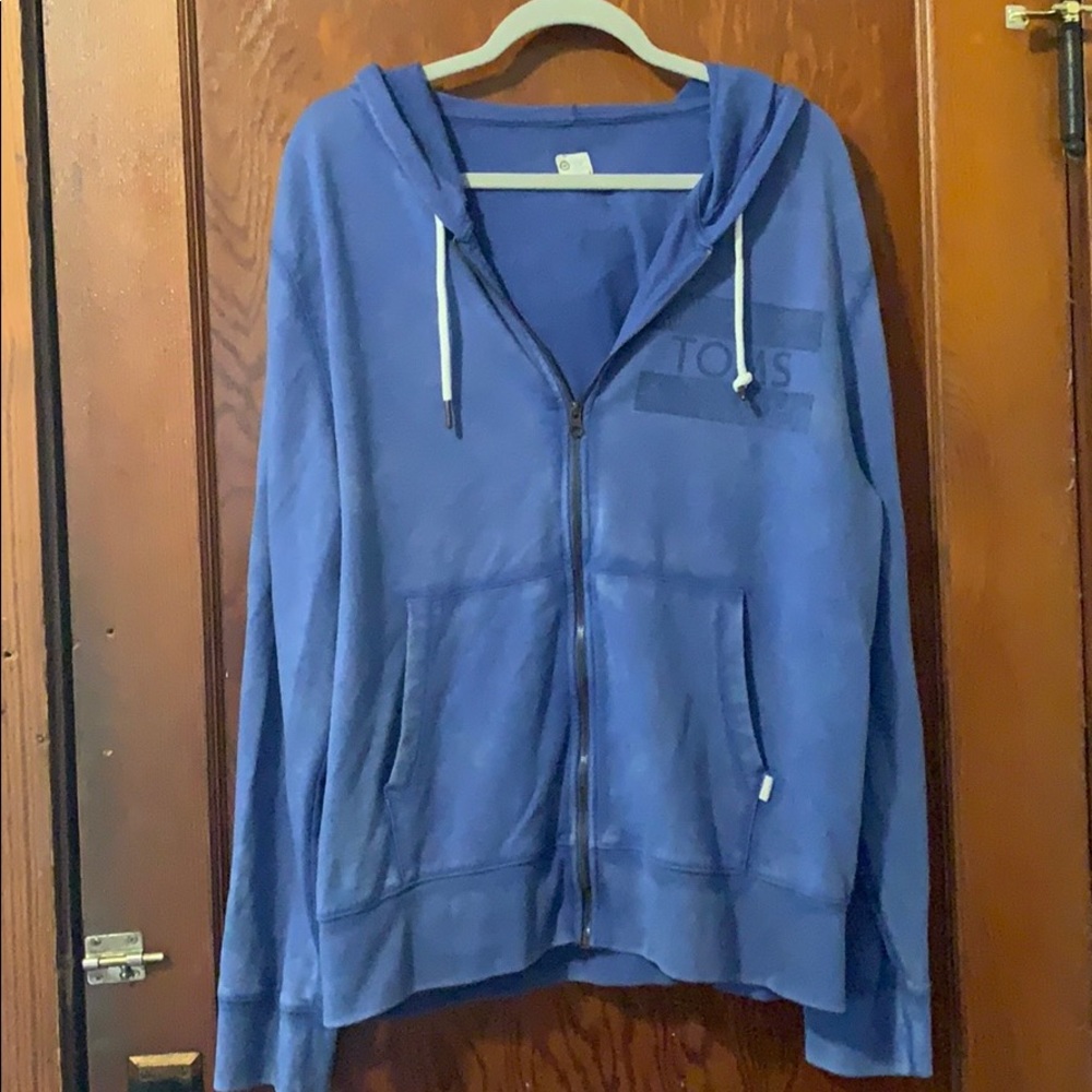 Tom’s hooded zip up